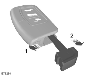Remote Control with a Folding Key Blade