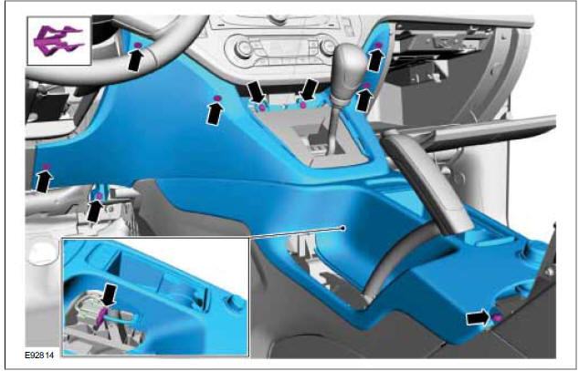 Floor Console Extension - Vehicles With: Center Armrest