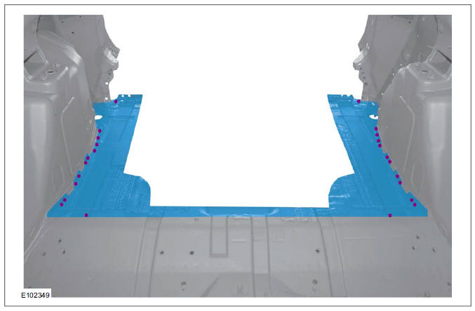 Rear Floor Panel - Residual Parts