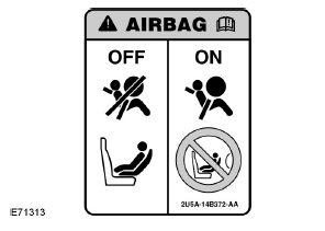 Switching the Passenger Airbag Off