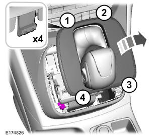 Emergency Park Position Release Lever