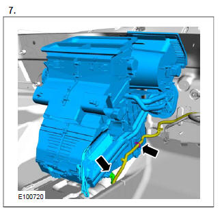 Heater Core and Evaporator Core Housing