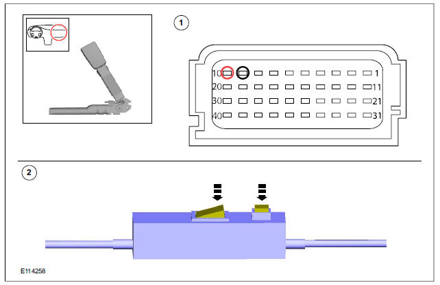 Scrapped Vehicle Air Bag and Safety Belt Pretensioner Disposal - In-Vehicle Disposal