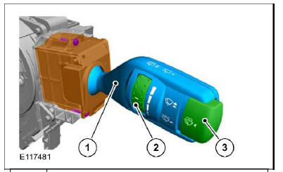 Switch, wash/wipe system 