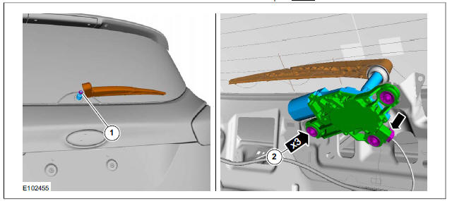 Rear Window Wiper Motor