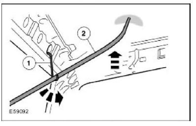 Dent removal using special panel beating levers 