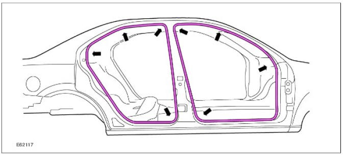 Door weatherstrip