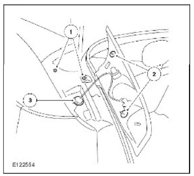 Example: Possible water entry points at the rear lamp