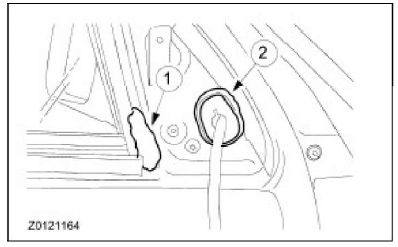 Exterior mirror seals