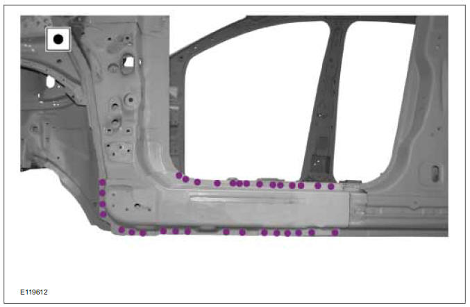 A-Pillar Outer Panel Section and Reinforcement