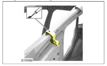 A-Pillar Outer Panel Section and Reinforcement