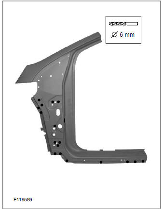 A-Pillar Outer Panel Section and Reinforcement