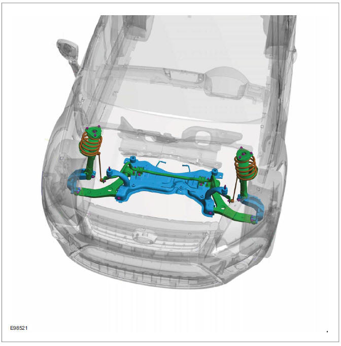 Front Suspension (Component Location)