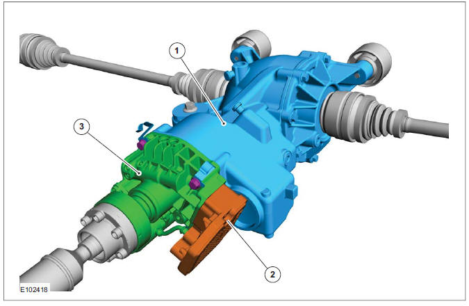 Rear axle