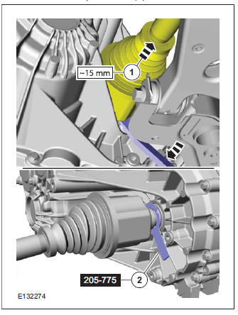 Front Halfshaft LH (14 320 0)