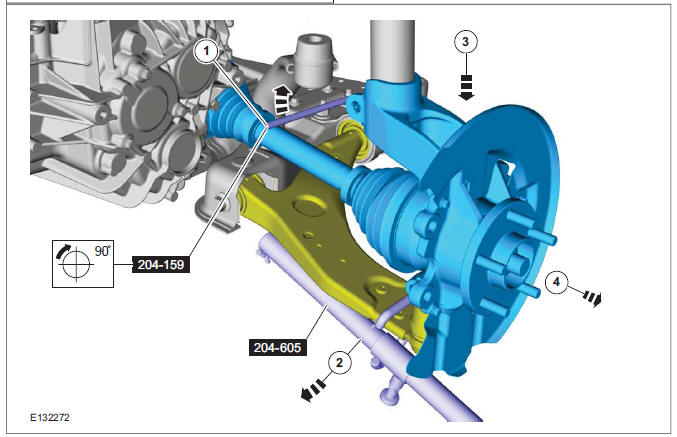 Front Halfshaft LH (14 320 0)