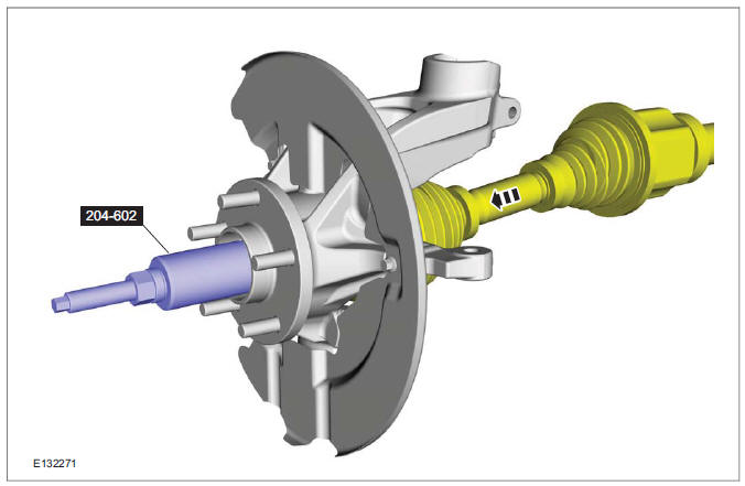 Front Halfshaft LH (14 320 0)