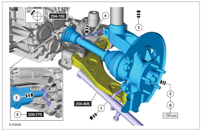 Front Halfshaft LH (14 320 0)