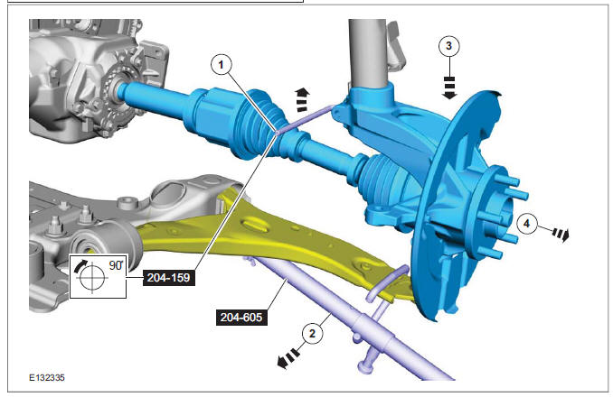 Front Halfshaft RH - LHD 4WD/RHD 4WD