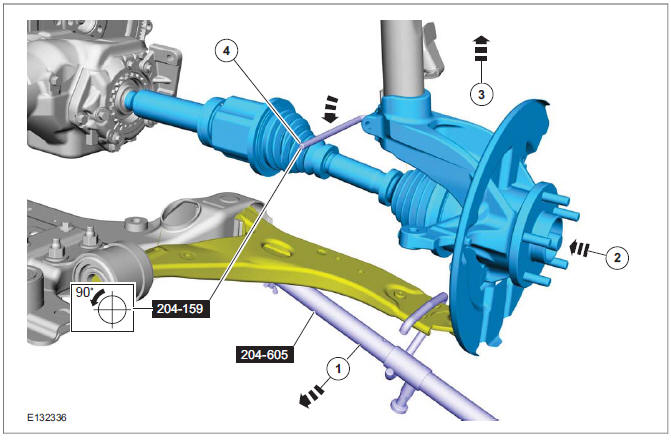 Front Halfshaft RH - LHD 4WD/RHD 4WD