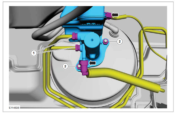 Brake Master Cylinder - 2.5L Duratec (147kW/200PS) - VI5