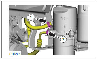 Steering Gear to Power Steering Fluid Reservoir Return Line-2.5L Duratec (147kW/200PS) - VI5(13 439 0)