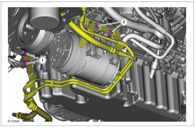 Steering Gear to Power Steering Fluid Reservoir Return Line-2.5L Duratec (147kW/200PS) - VI5(13 439 0)