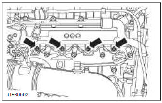 Measure the compression pressure (Engine - 2.0L Duratorq-TDCi (DW) Diesel)