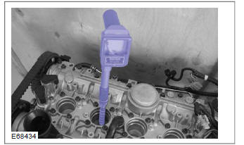 Measure the compression pressure (Engine - 2.5L Duratec-ST (VI5)