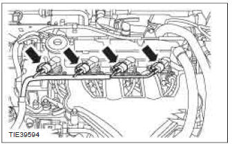 Measure the compression pressure (Engine - 2.0L Duratorq-TDCi (DW) Diesel)