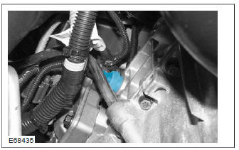 Measure the oil pressure (Engine - 2.5L Duratec-ST (VI5)