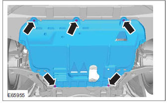 Measure the oil pressure (Engine - 2.5L Duratec-ST (VI5)