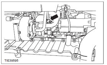 Measure the oil pressure (Engine - 2.0L Duratorq-TDCi (DW) Diesel)