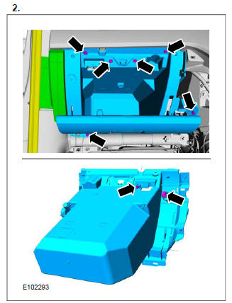 Footwell Vent/Duct Blend Door Actuator - RHD(34 591 0)