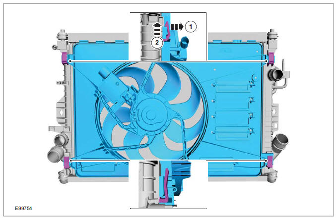 Radiator - 2.5L Duratec (147kW/200PS) - VI5