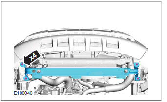 Radiator Lower Mounting Repair