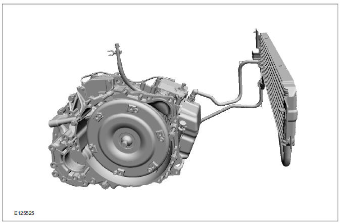 Components of the AW55 automatic transaxle