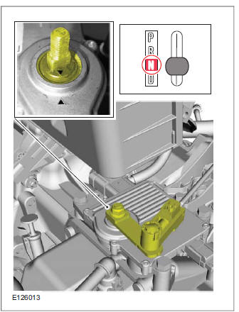 Adjusting the Selector Lever Cable