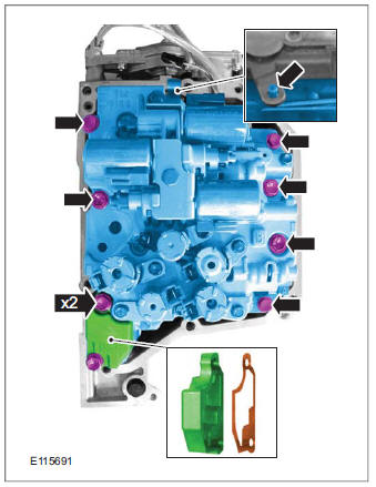 Main Control Valve Body