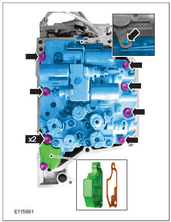 Main Control Valve Body