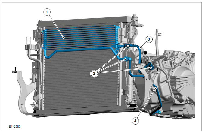 Transmission Cooling (Component Location)