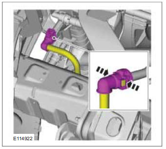 Transmission Fluid Cooler Tubes-Vehicles With: 5-Speed Automatic Transaxle - AW55 AWD