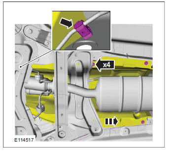 Selector Lever Cable - Vehicles With: 5-Speed Automatic Transaxle - AW55 AWD