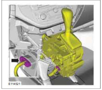 Selector Lever Cable - Vehicles With: 5-Speed Automatic Transaxle - AW55 AWD