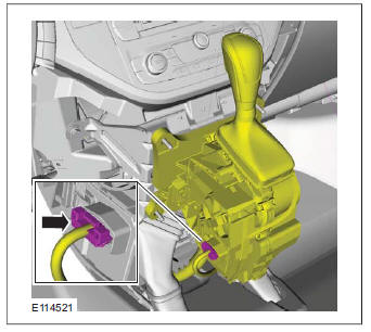 Selector Lever Assembly - Vehicles With: 5-Speed Automatic Transaxle - AW55 AWD