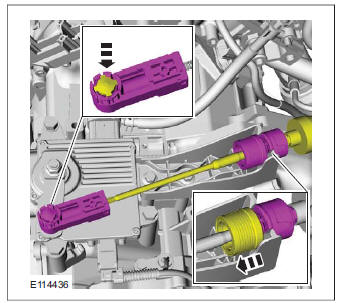 Selector Lever Cable - Vehicles With: 5-Speed Automatic Transaxle - AW55 AWD