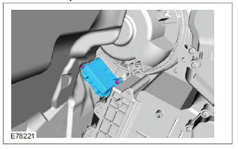 Blower control module - vehicles equipped with automatic temperature control