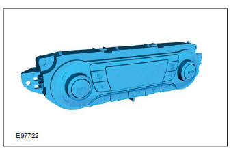 Control assembly, climate control - vehicles with automatic temperature control