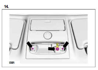 Audio Unit Antenna to Connector Cable - Vehicles With: Glass Roof Panel