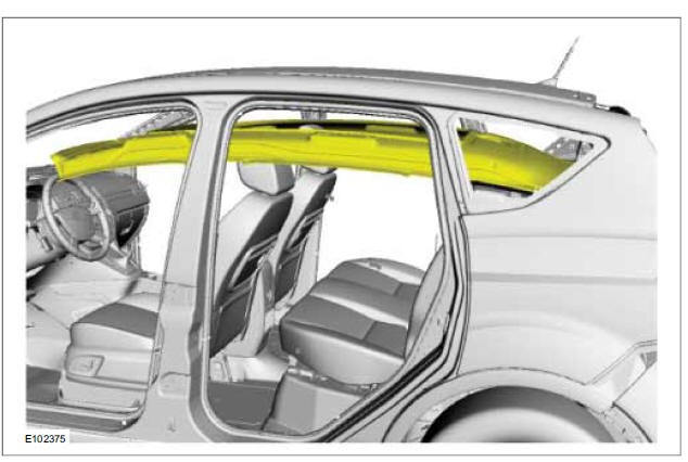 Audio Unit Antenna to Connector Cable - Vehicles With: Glass Roof Panel